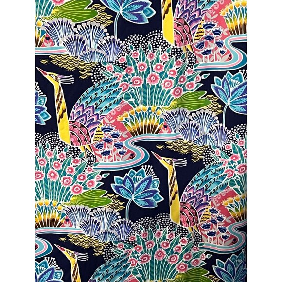 J. McLaughlin Carly Paradise Catalina Cloth Dress Women's Size Large Excellent V - Picture 4 of 4